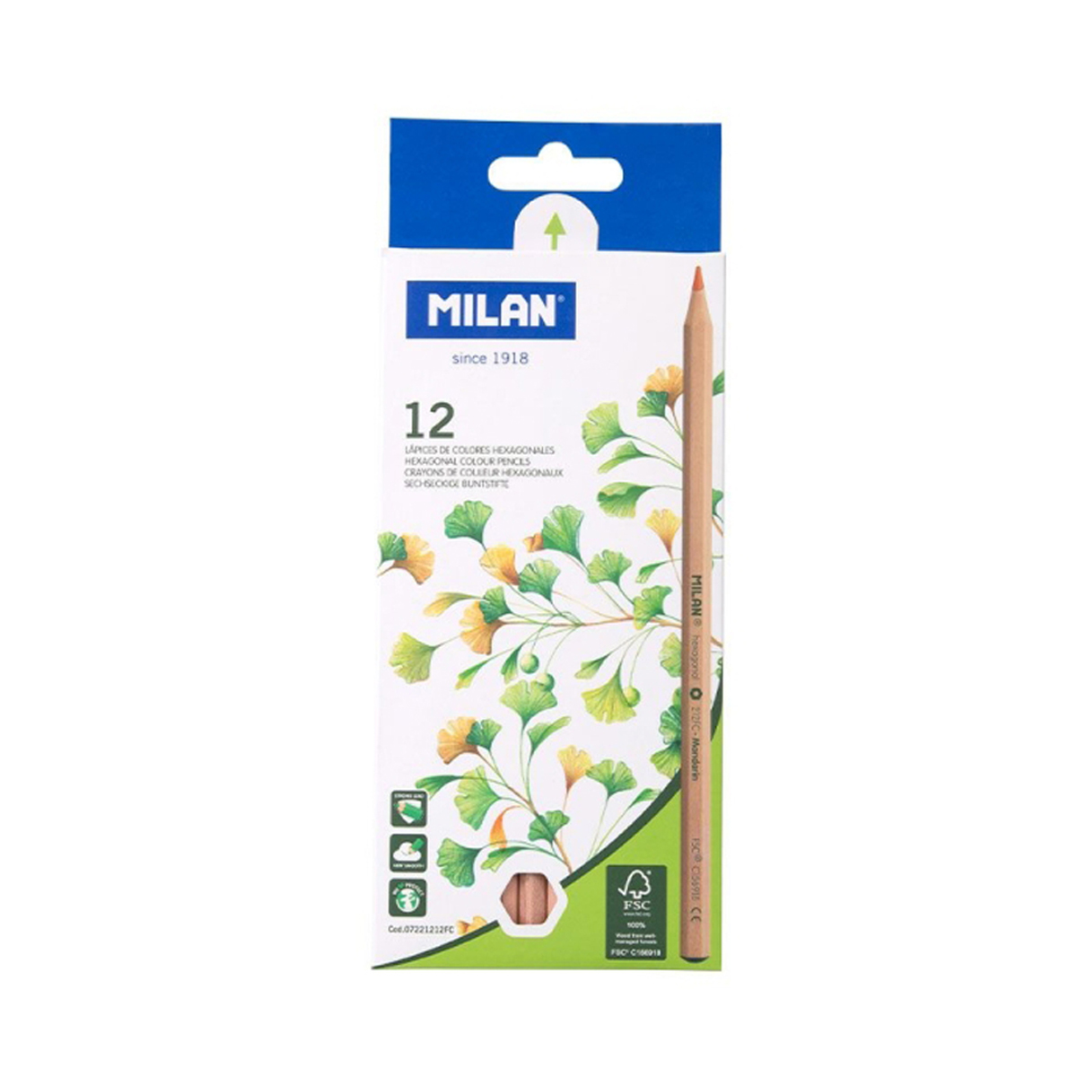 MILAN LAPICES HEXAGONALES 12U
