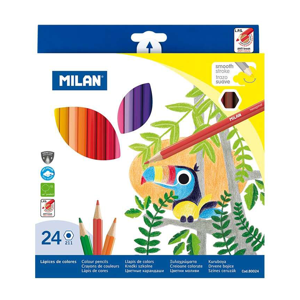 MILAN LAPICES HEXAGONALES 24U