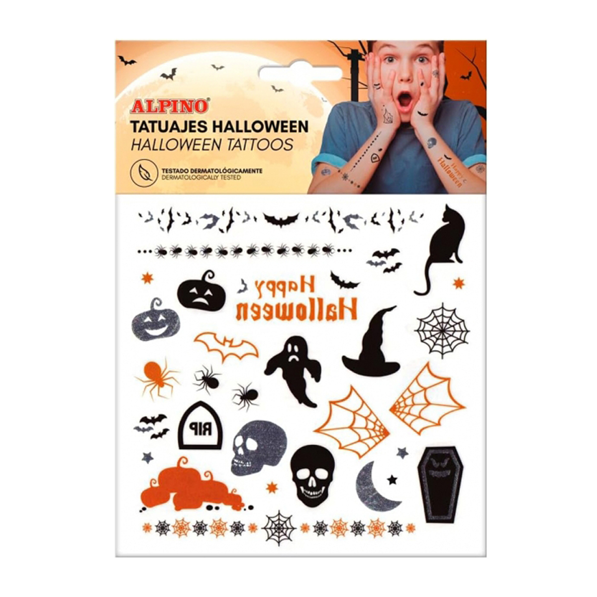 ALPINO TATUAJES HALLOWEEN