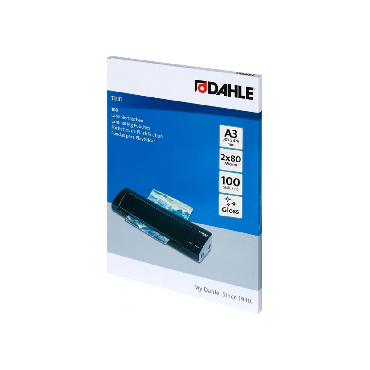 DAHLE FUNDAS A3 80 MICRAS