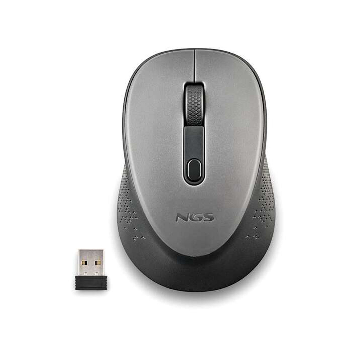 NGS DEW RATON INALAMBRICO GRIS