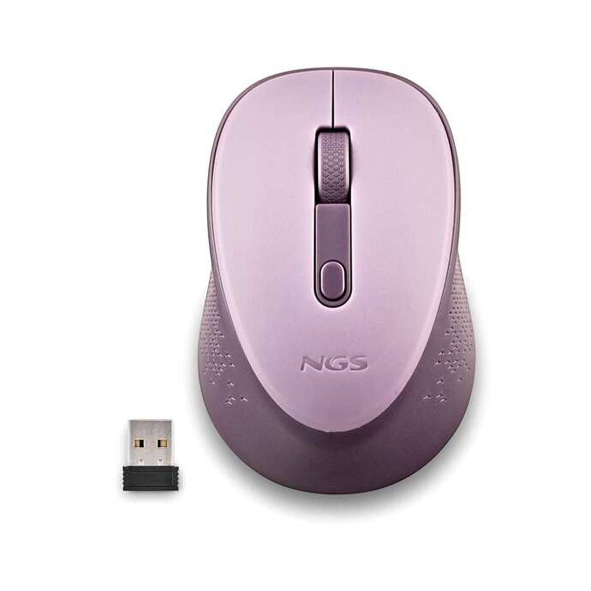 NGS DEW RATON INALAMBRICO LILA