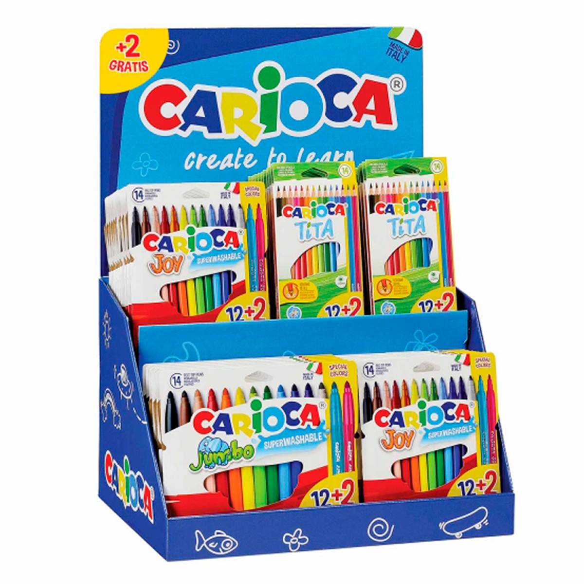 CARIOCA EXPOSITOR DE PACK ROTU