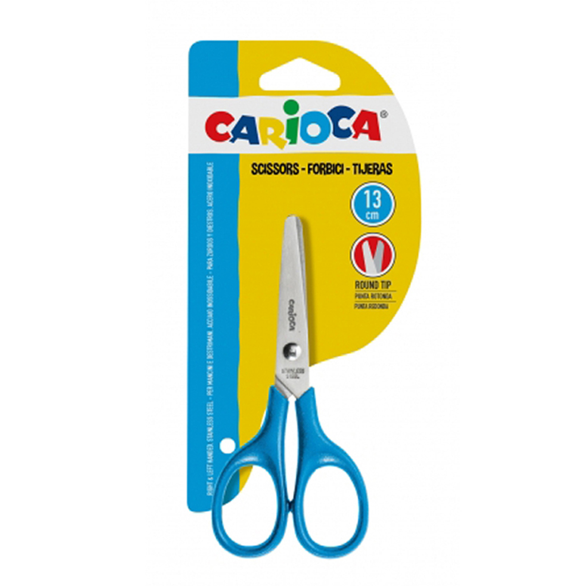 CARIOCA TIJERA 13CM AZUL