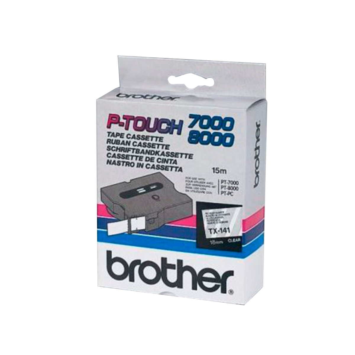 BROTHER CINTA PTOUCH TX141