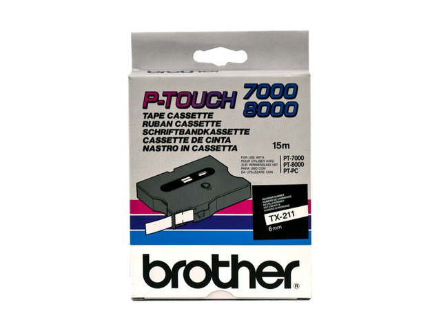 BROTHER CINTA PTOUCH TX211