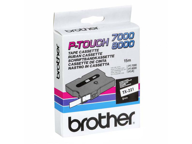 BROTHER CINTA PTOUCH TX221