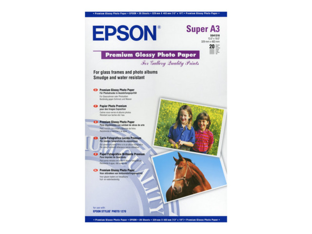 EPSON PAPEL S041316 A3+ 255GR