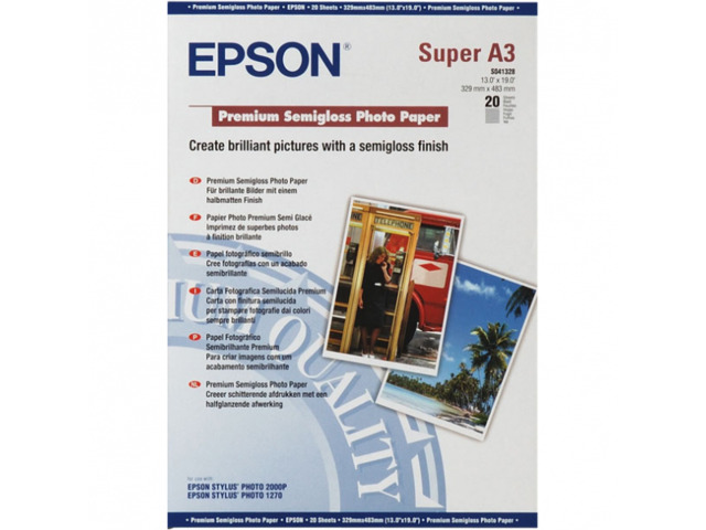 EPSON PAPEL S041328 A3+ 251GR