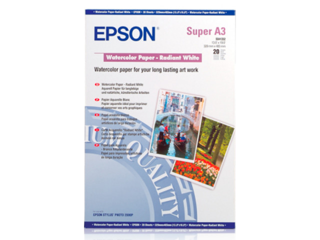 EPSON PAPEL S041352 A3+ 190GR