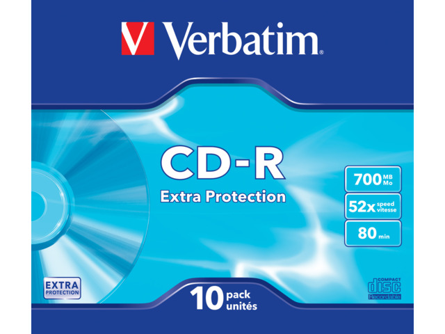 VERBATIM CD-R 700MB  43415