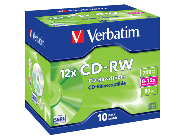 VERBATIM CD-RW 700MB 43148