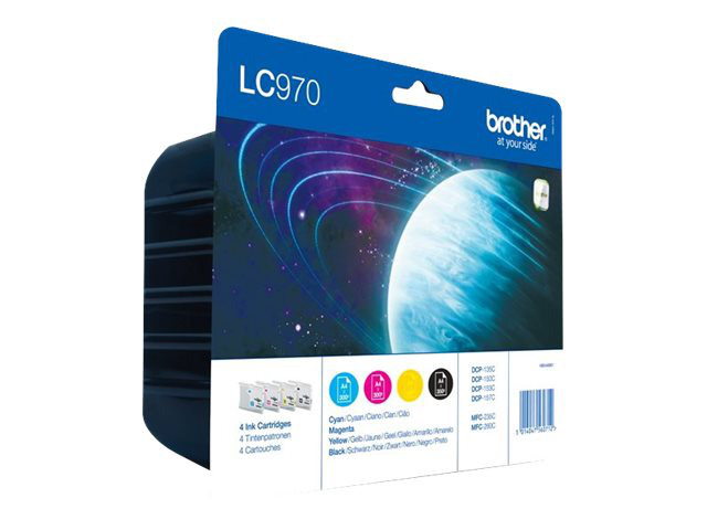 BROTHER TINTA 4COL LC970VALBP