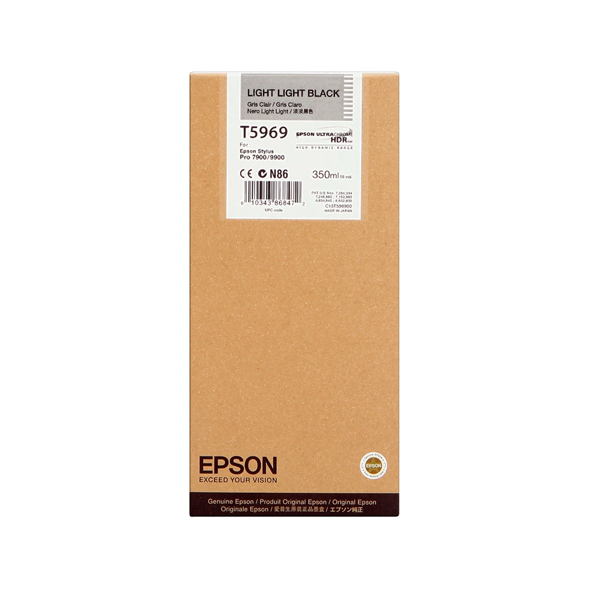 EPSON TINTA NEGRO T596900