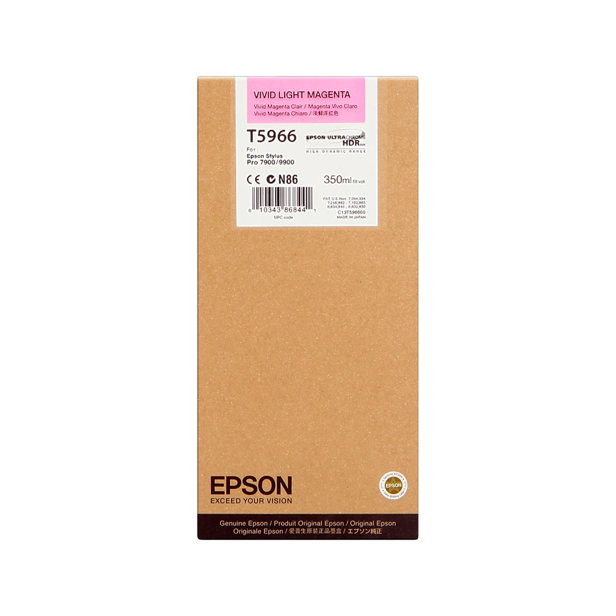 EPSON TINTA MAG. CLARO T596600