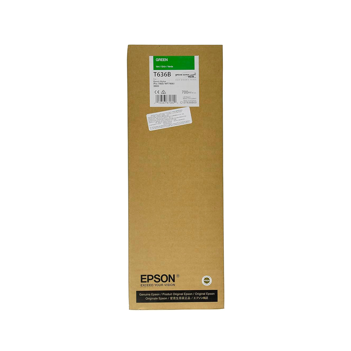 EPSON TINTA VERDE T636B00