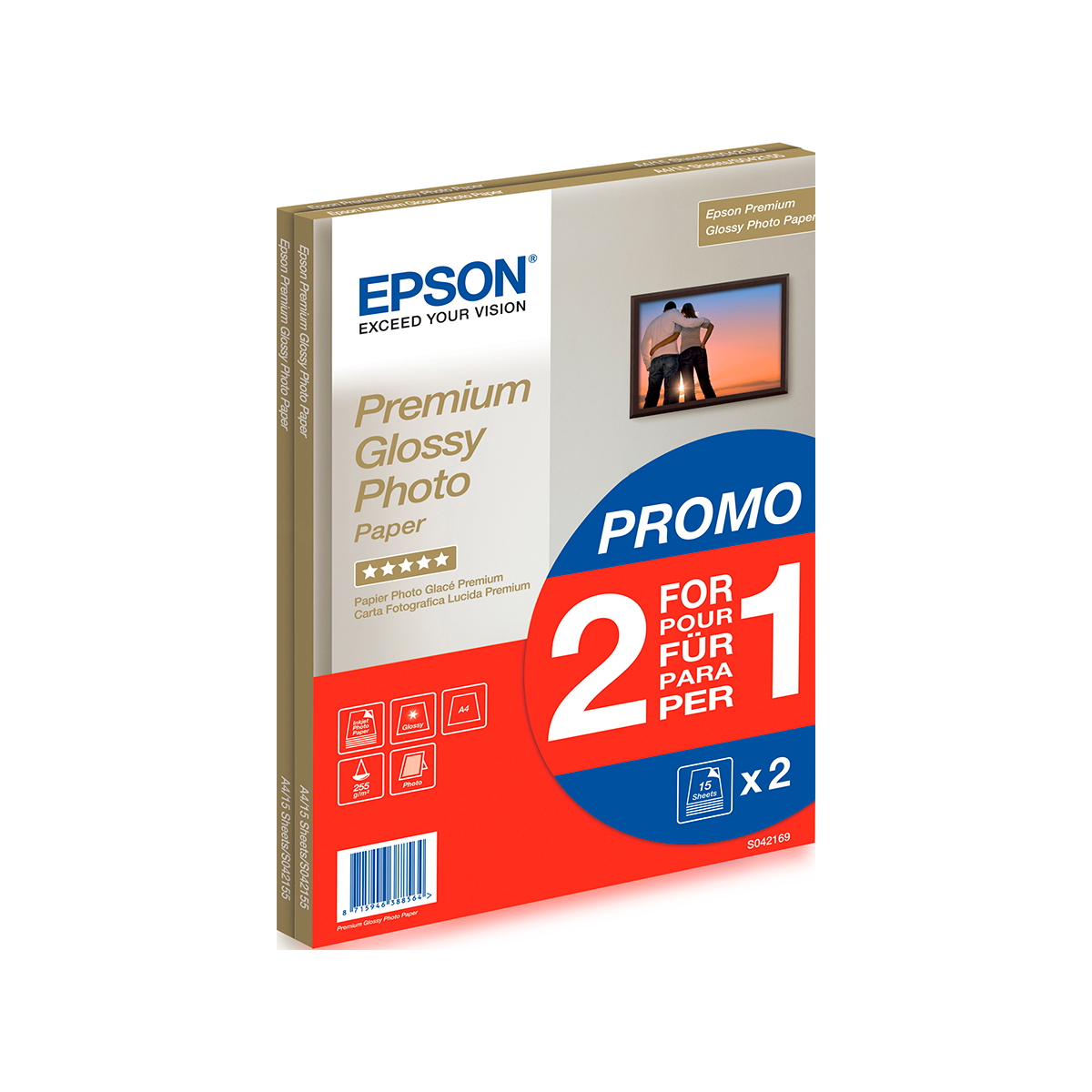 EPSON 2U PAPEL S042169 A4