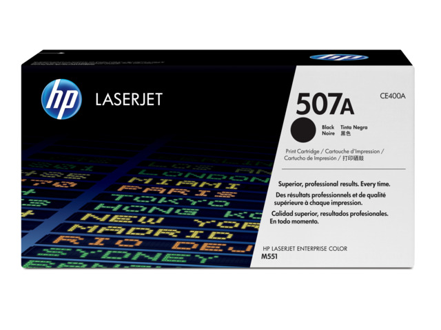 HP TONER NEGRO 507A CE400A