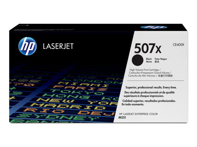 HP TONER NEGRO 507X CE400X