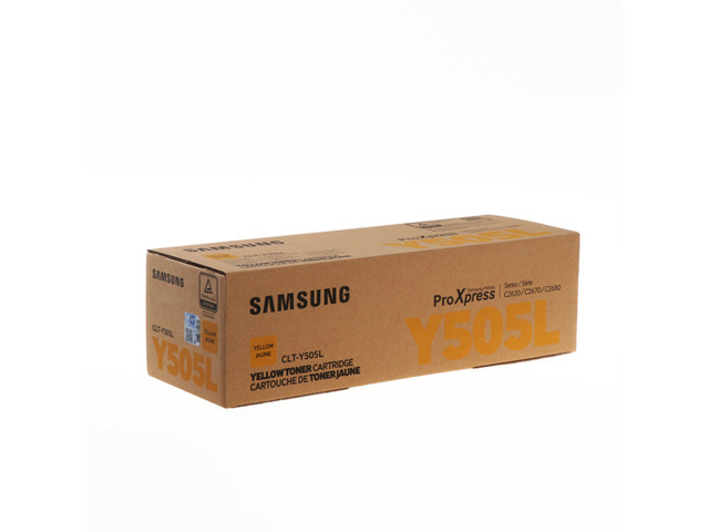 SAMSUNG TONER AMARILL CLTY505L