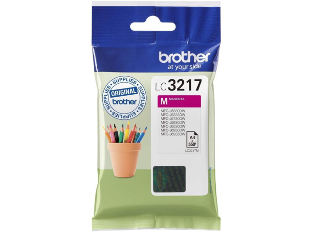 BROTHER TINTA MAGENTA LC3217M