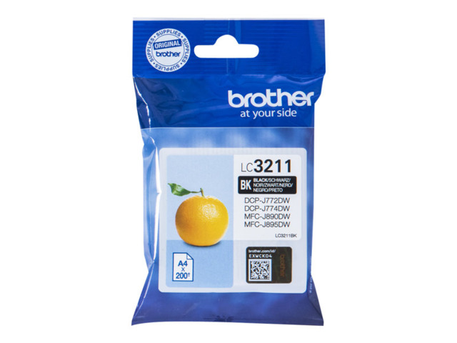 BROTHER TINTA NEGRO LC3211BK