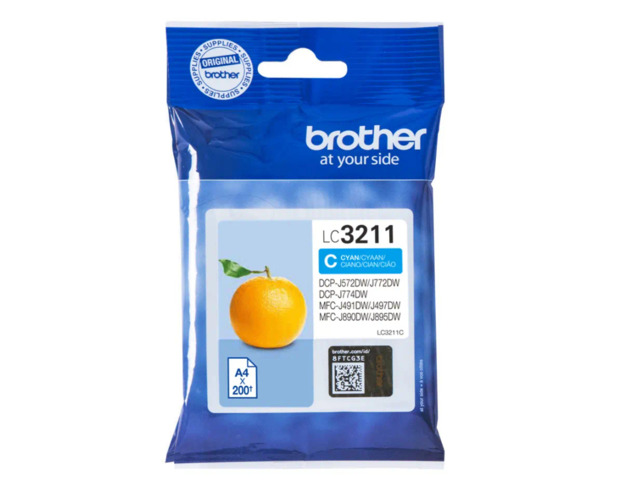 BROTHER TINTA CIAN LC3211C