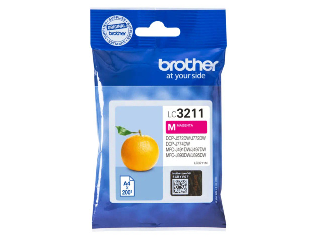 BROTHER TINTA MAGENTA LC3211M