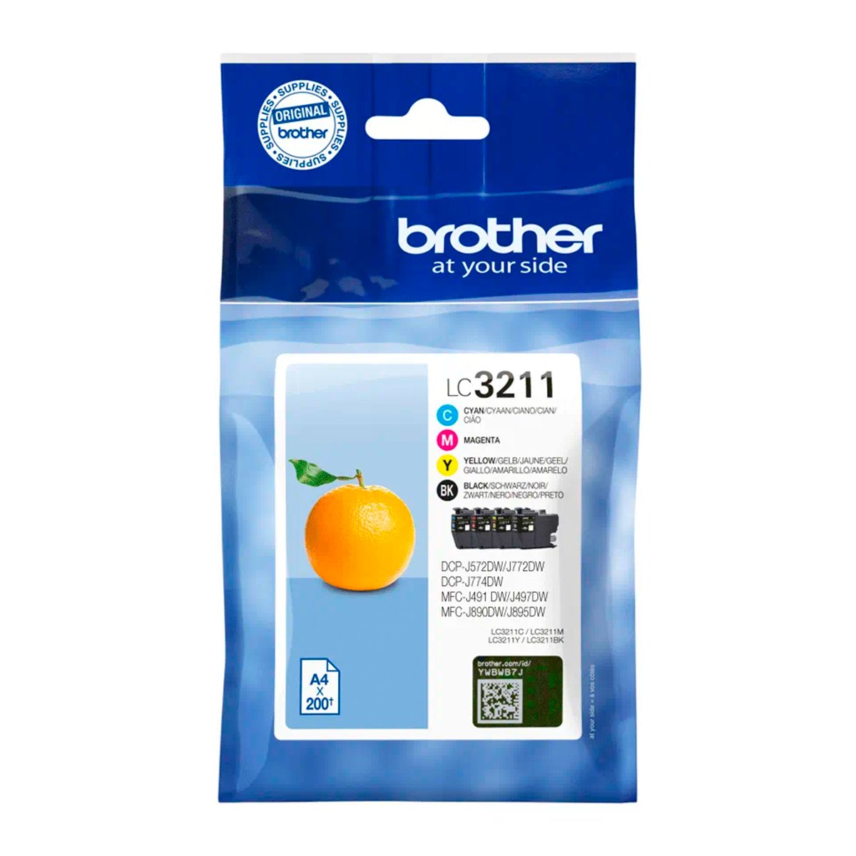 BROTHER PACK 4U LC3211 COLOR