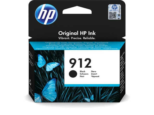 HP TINTA NEGRO 912  3YL80AE