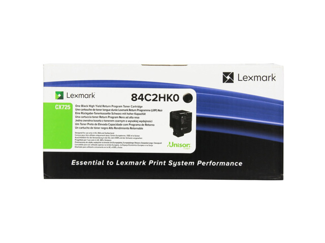 LEXMARK TONER NEGRO 84C2HK0