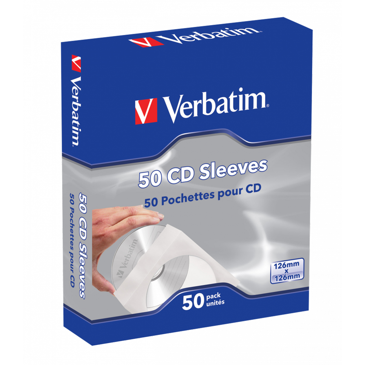 VERBATIM FUNDAS CD'S 49992
