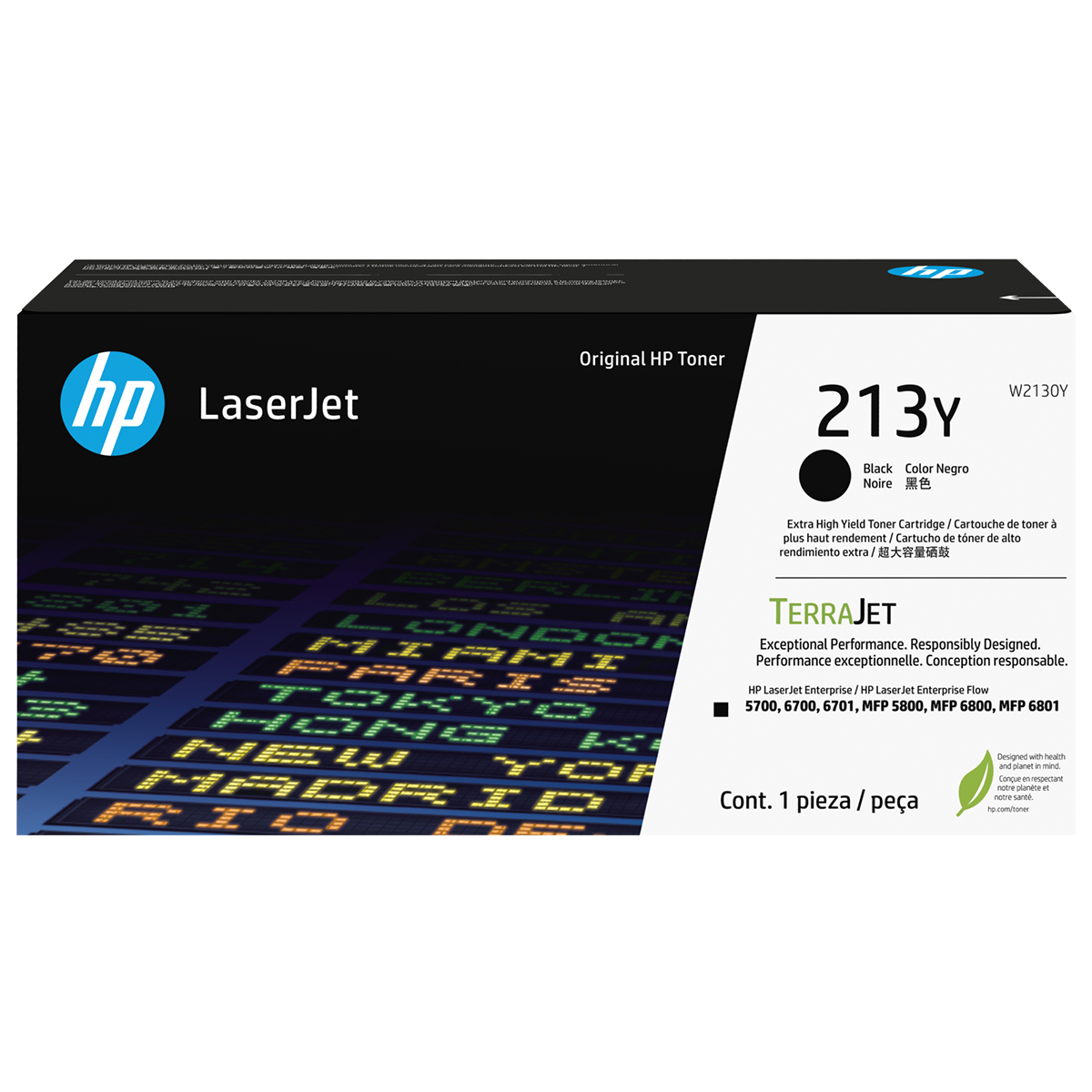 HP TONER NEGRO 213Y W2130Y