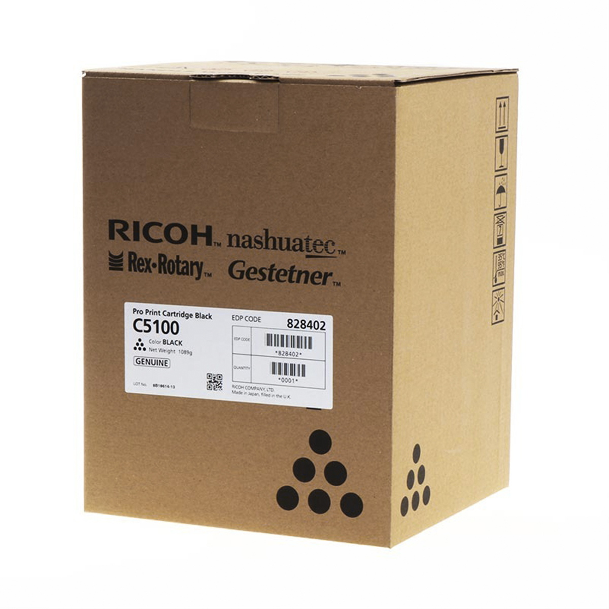 RICOH TONER NEGRO 828402