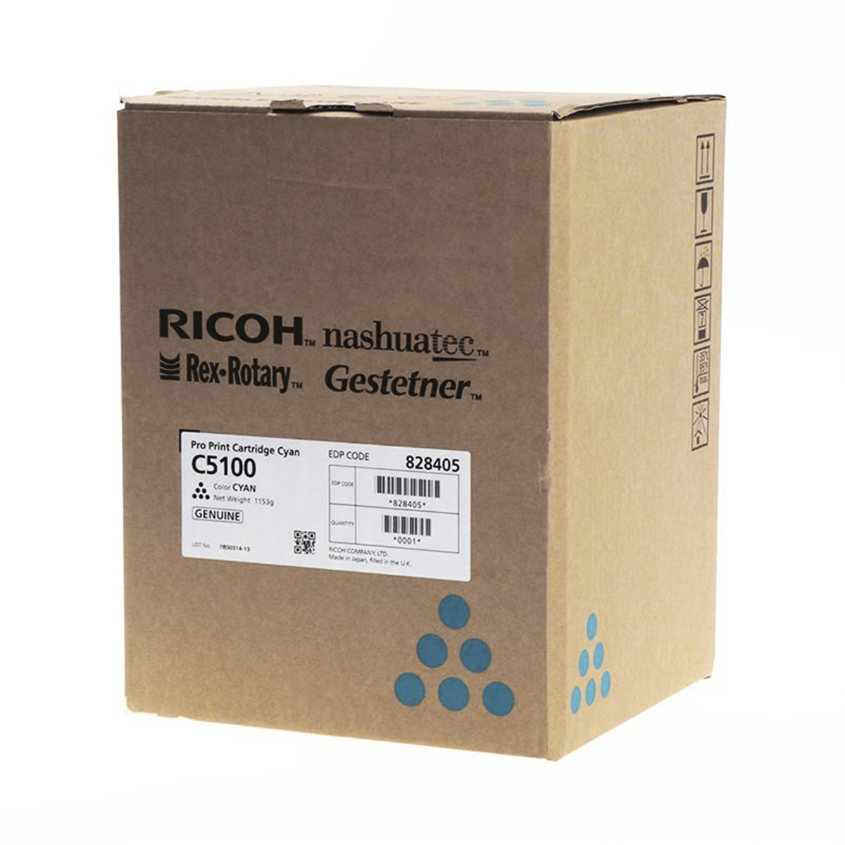RICOH TONER CIAN 828405