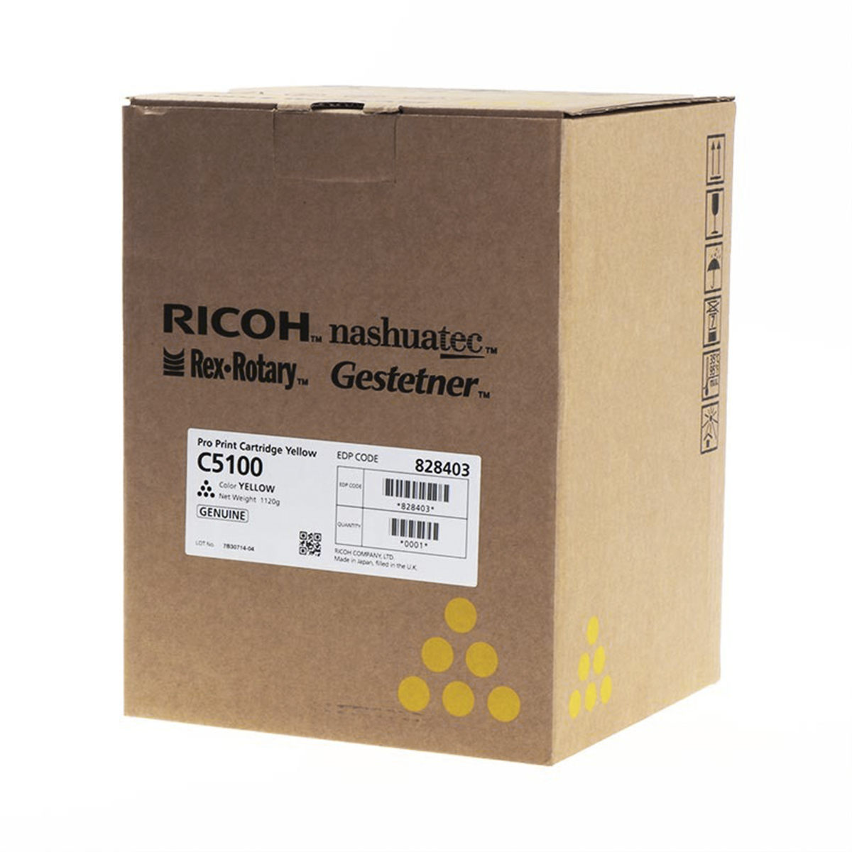 RICOH TONER AMARILLO 828403