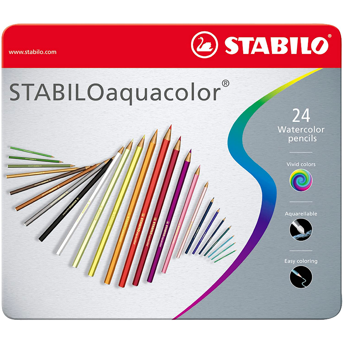 STABILO LAPICES COLORES 24U