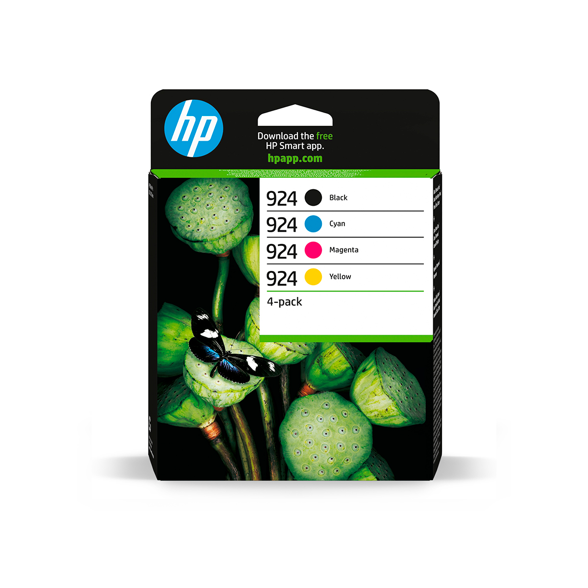 HP 4U NEGRO COLOR 924 6C3Z1NE