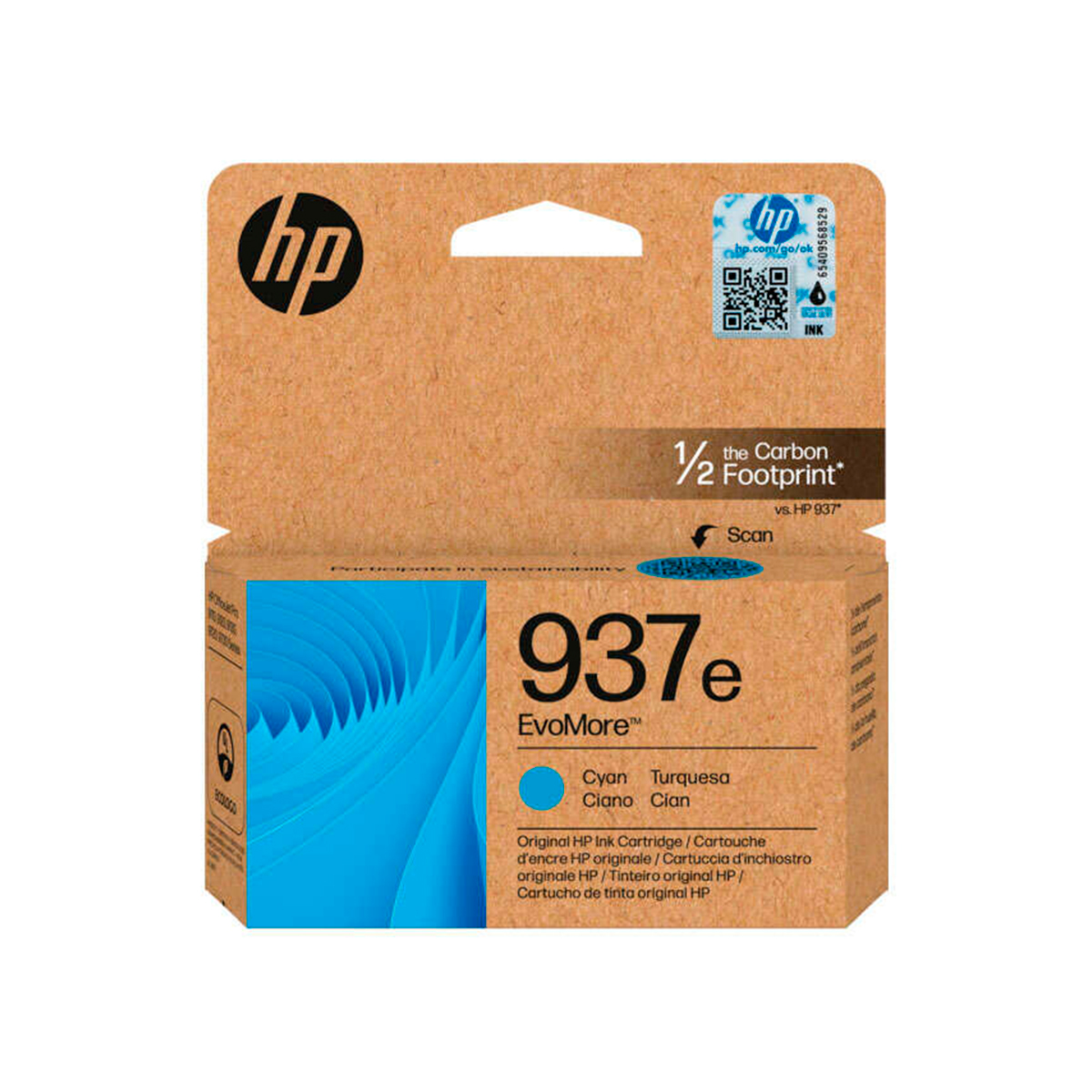 HP TINTA CIAN 937E 4S6W6NE