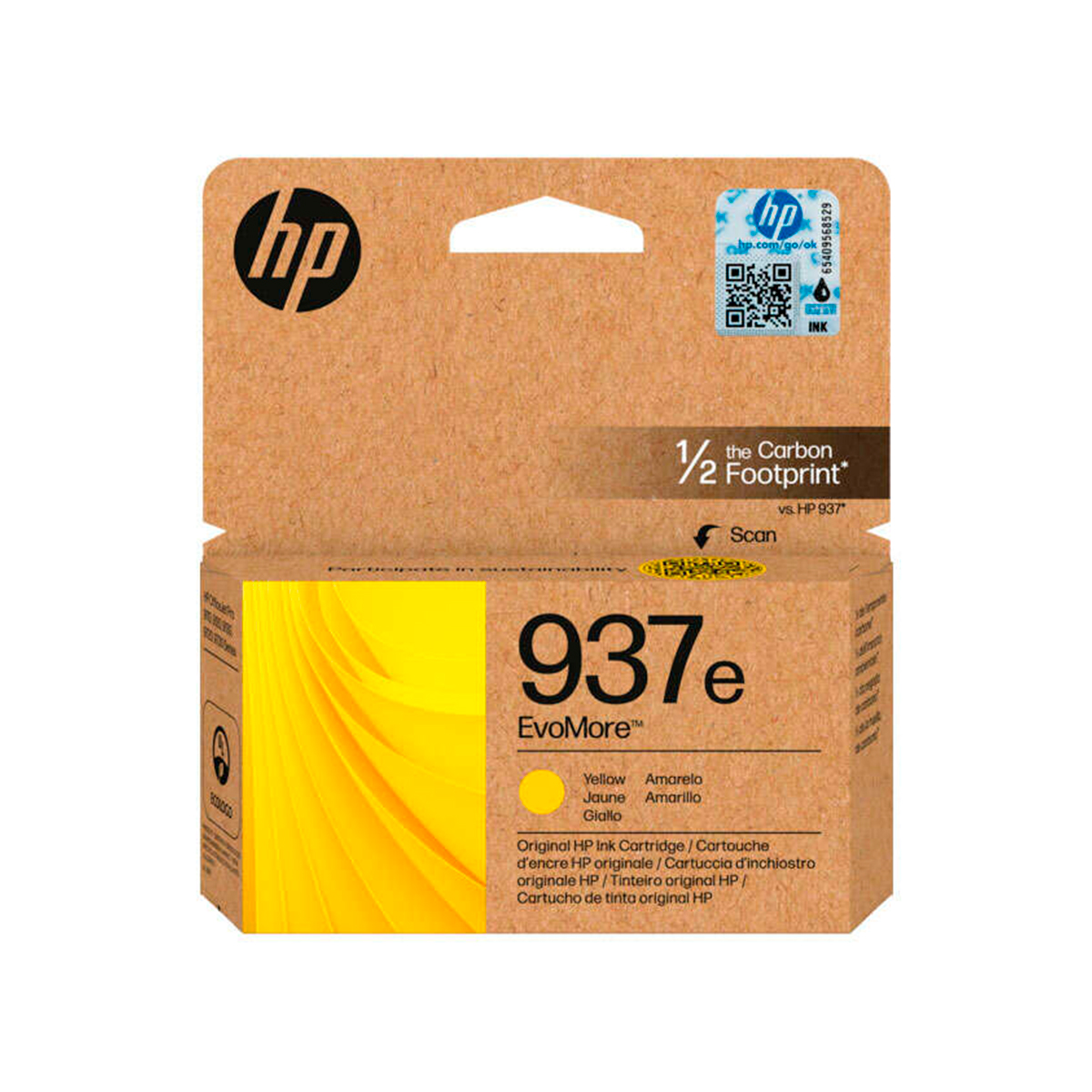 HP TINTA AMARILLO 937E 4S6W8NE