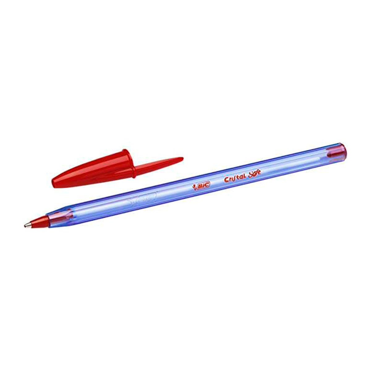 BIC BOLI CRISTAL SOFT ROJO 50U