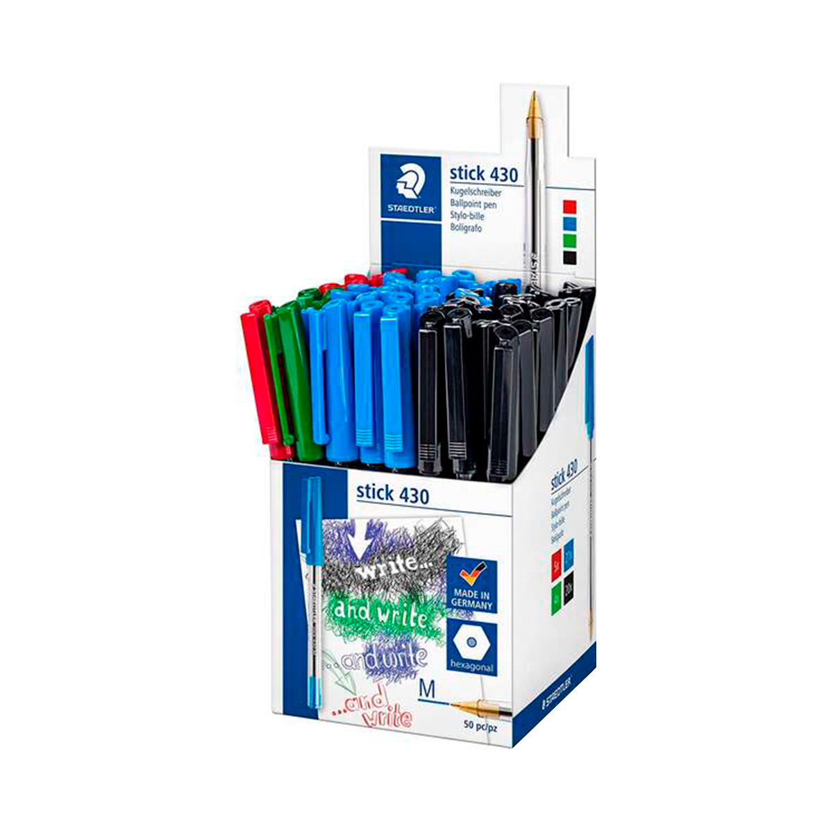 STAEDTLER STICK 430 50U SURTID