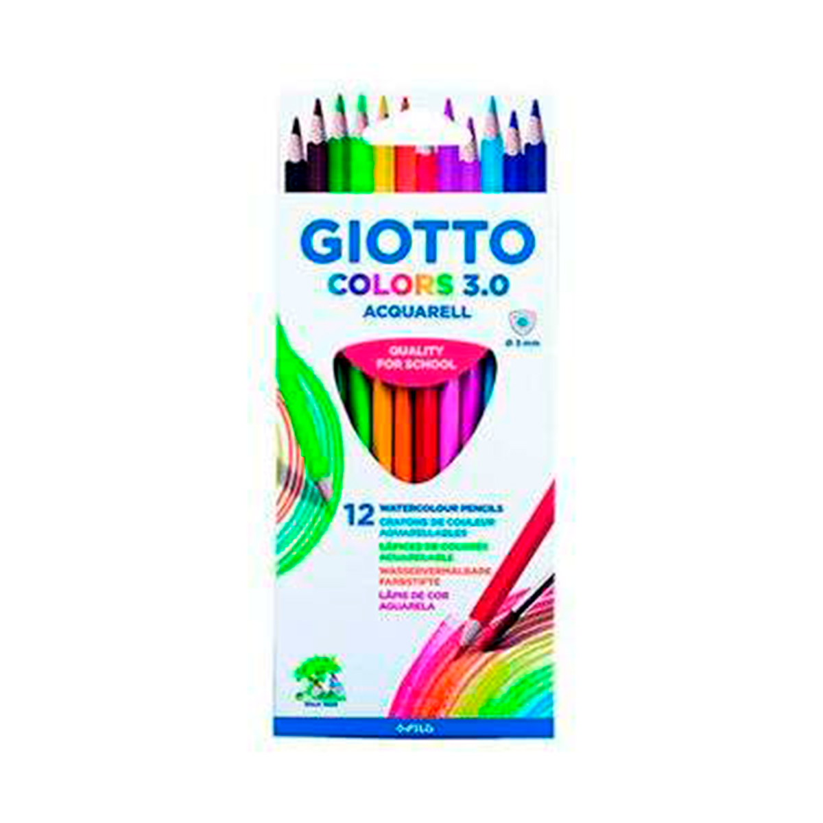 GIOTTO LAPICES 12U TRIANGULAR