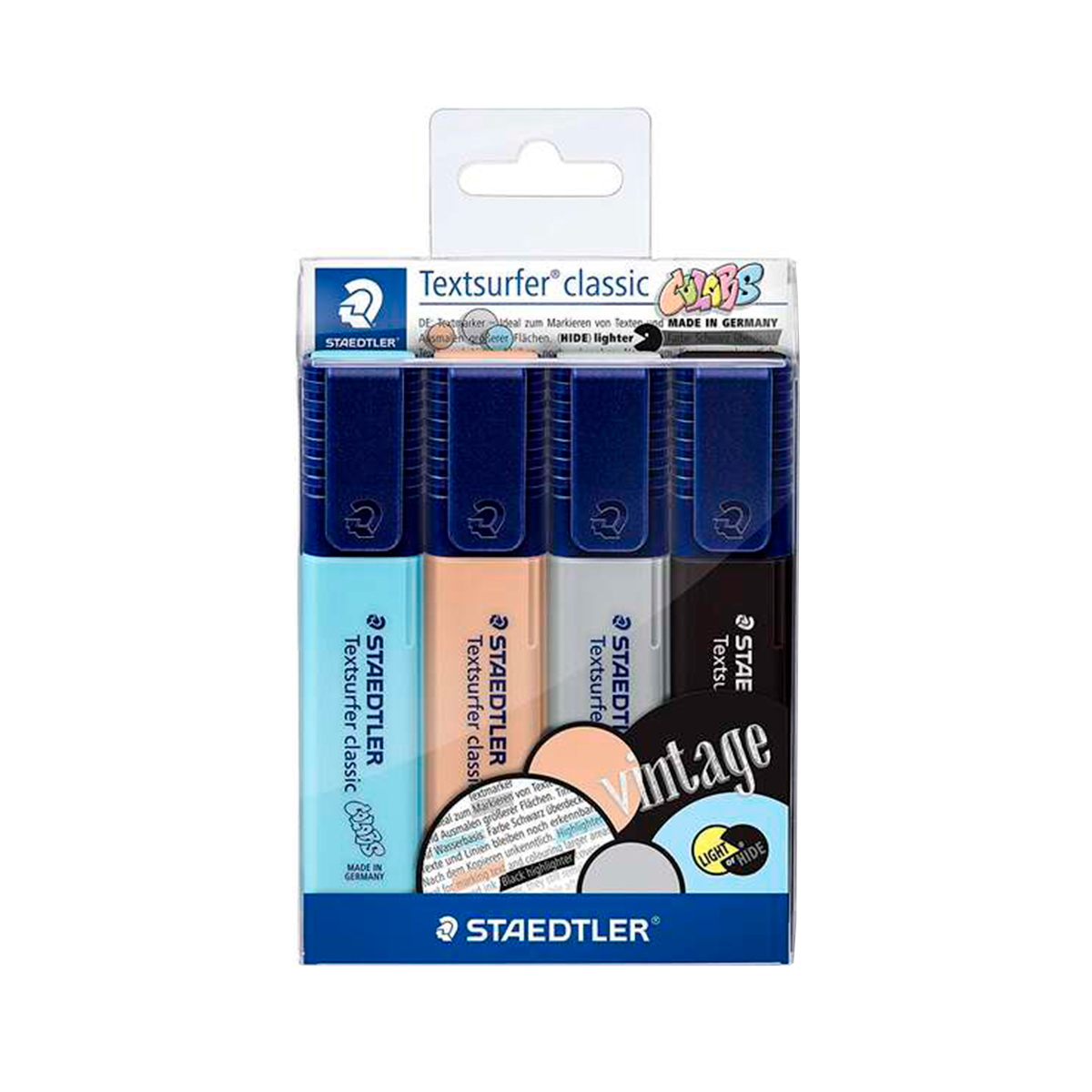 STAEDTLER 364 MARCADOR 4U COL.