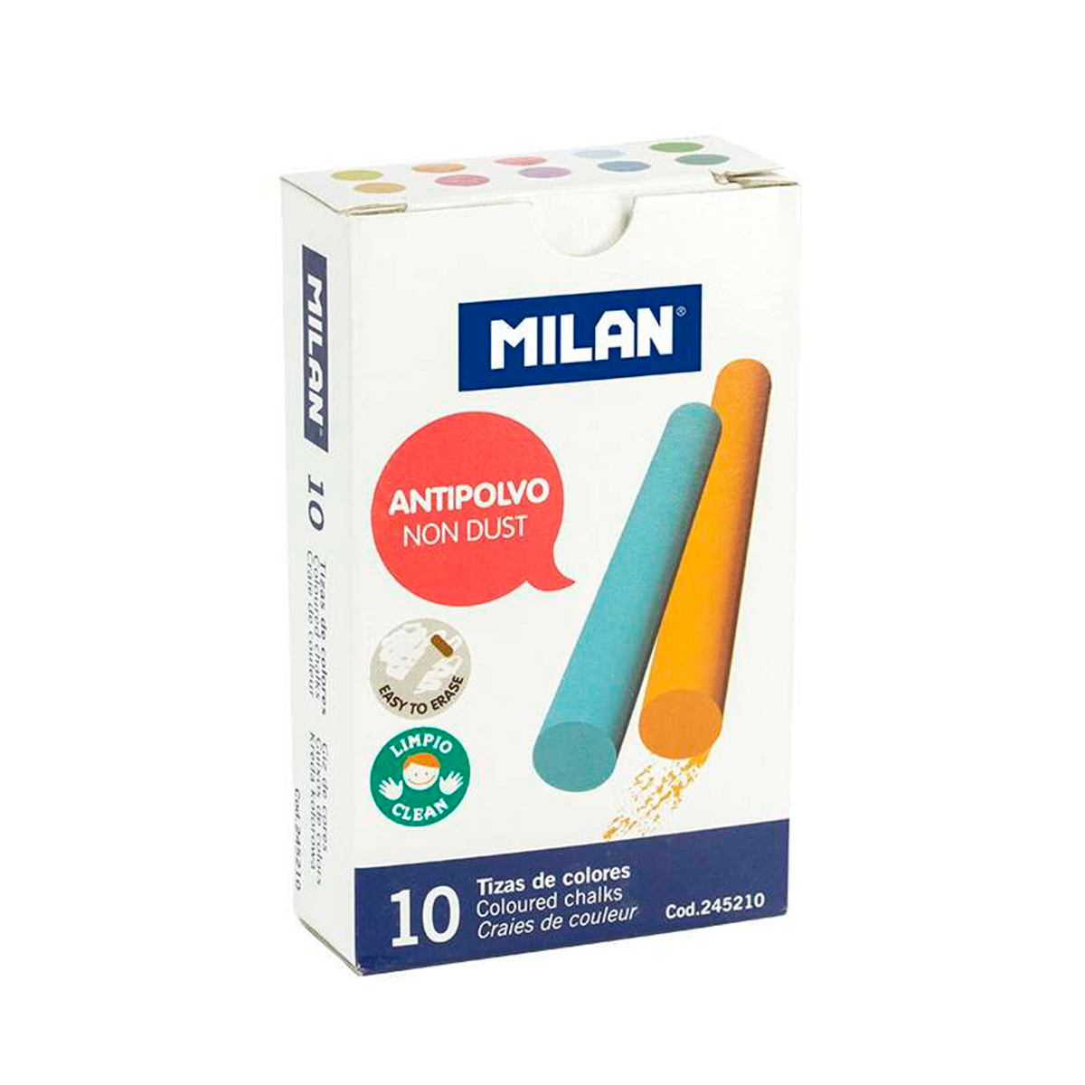 MILAN TIZAS REDONDAS COLOR 10U