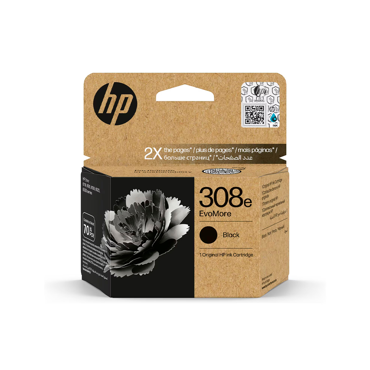 HP TINTA NEGRO 308e 7FP22UE
