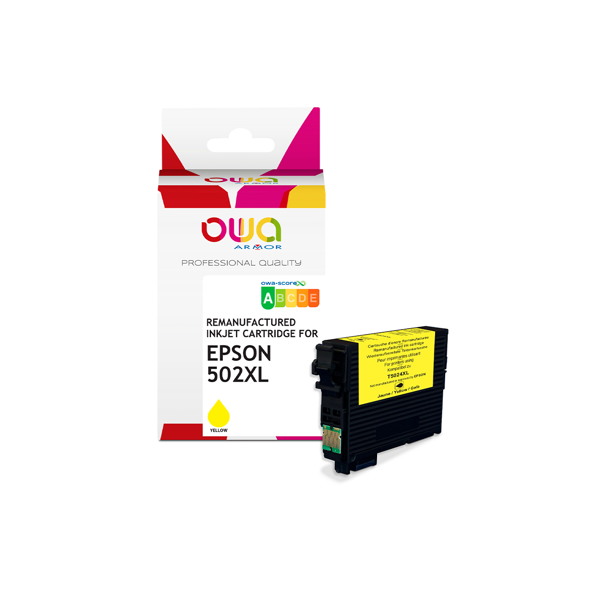 ARMOR TINTA AMARI 502YXL T02W4
