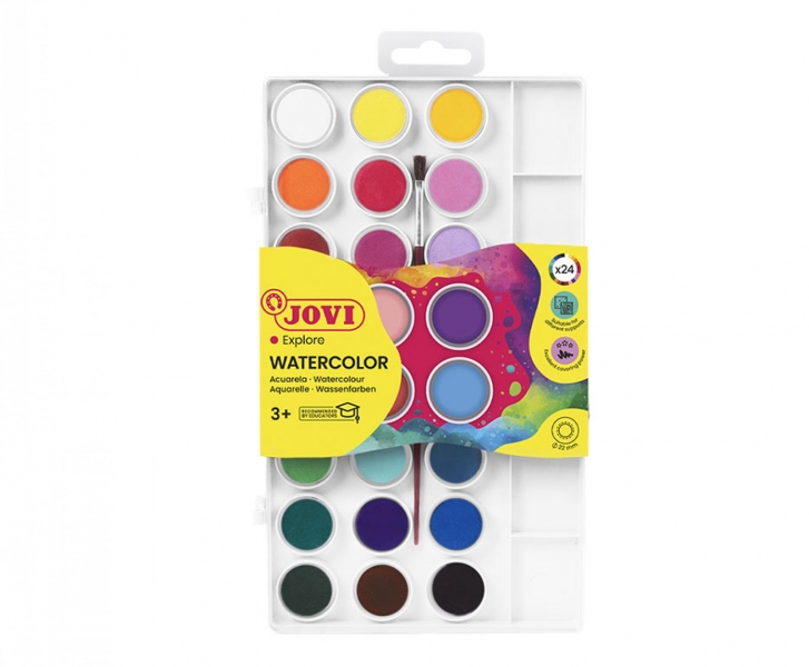 JOVI ACUARELAS 24U 22MM