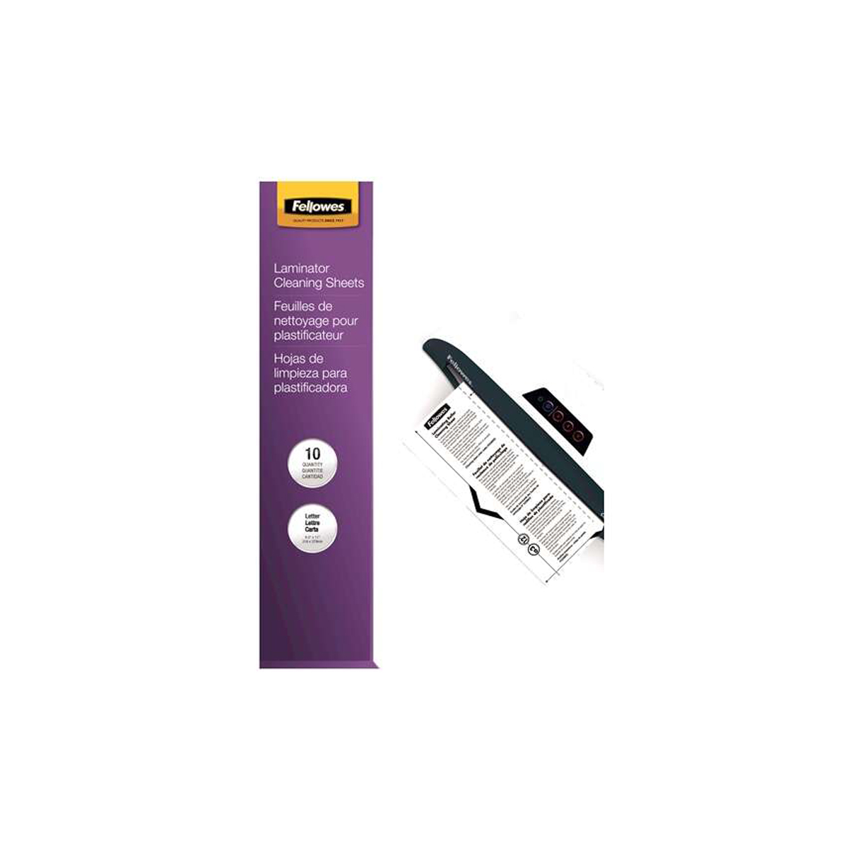 FELLOWES HOJA LIMPIEZA PLASTIF