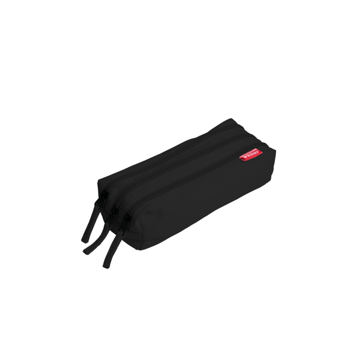 ENRI ESTUCHE 3 COMPARTIM NEGRO